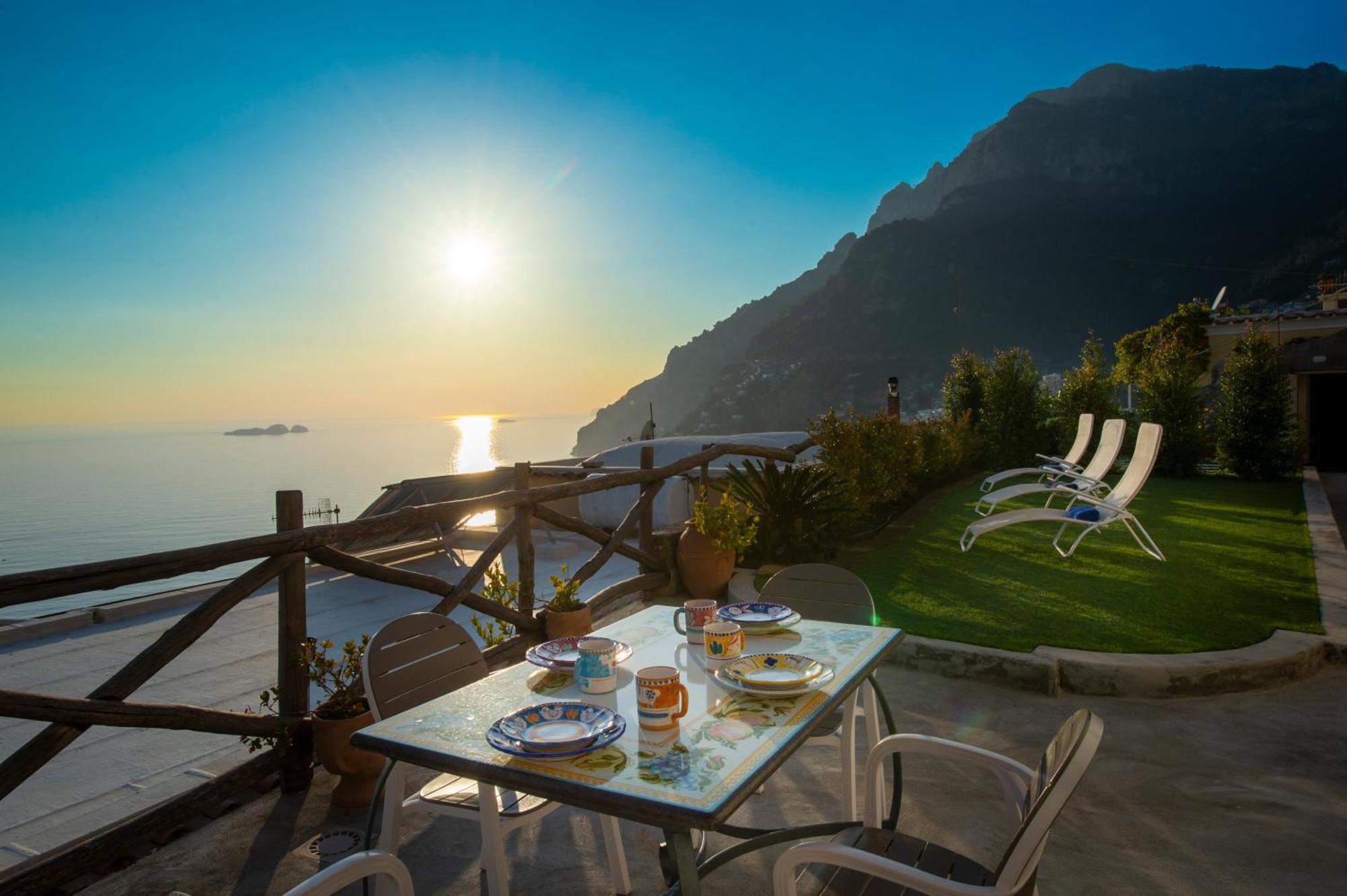 Aria Di Mare,Near Elevator, Few Steps, Parking, Garden Apartment Positano Luaran gambar