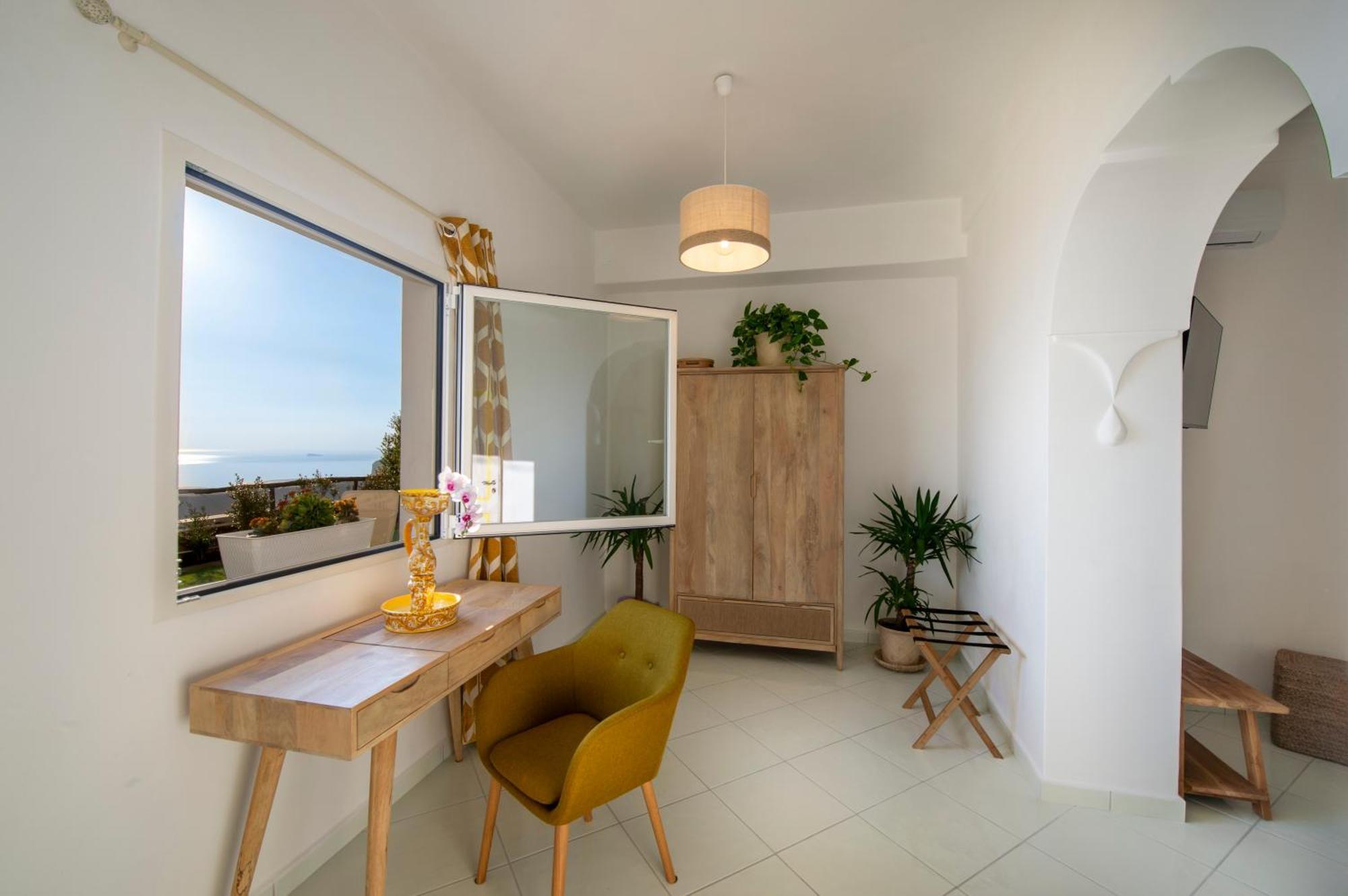 Aria Di Mare,Near Elevator, Few Steps, Parking, Garden Apartment Positano Luaran gambar